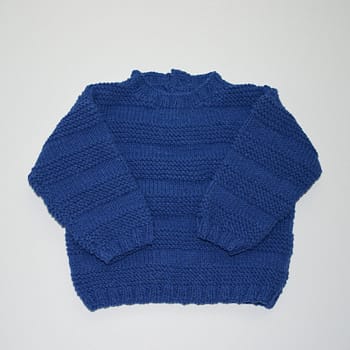 Trui kobalt blauw