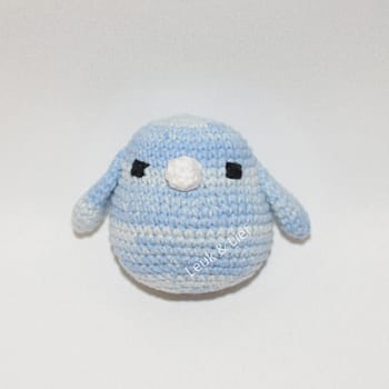 Rammelaar Vogeltje Blauw