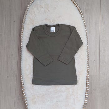 Longsleeve leger groen