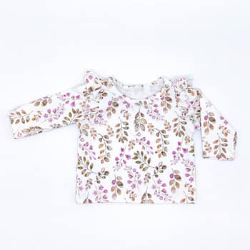 Longsleeve Audrey met ruffle maat 56