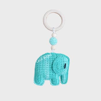 Babygym hanger Olifant Groen Denim