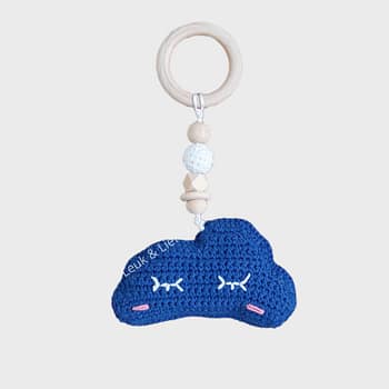 Babygym hanger Wolkje Donker Blauw