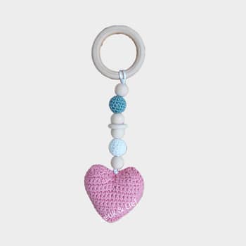 Babygym hanger Hartje Roze