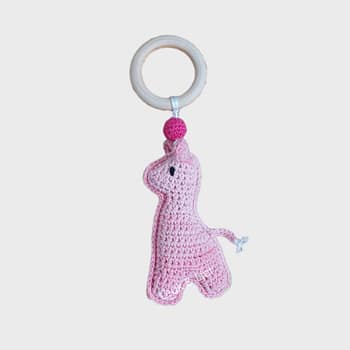 Babygym hanger Giraffe Roze