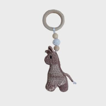 Babygym hanger Giraffe Bruin Denim