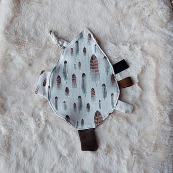 Speen/knuffeldoek Feather