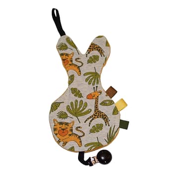 Speen / Knuffeldoek Konijn Jungle